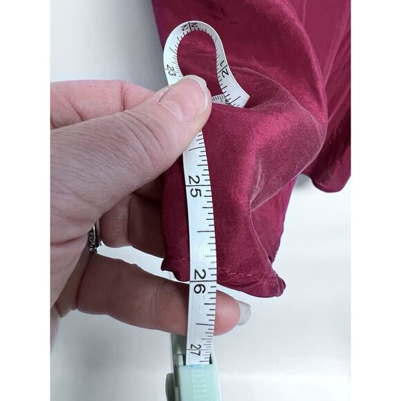 Y2K 100% Silk Babydoll Camisole Tank Top Sz 16 Sequin Fairy Grunge Whimsigoth - Picture 7 of 9